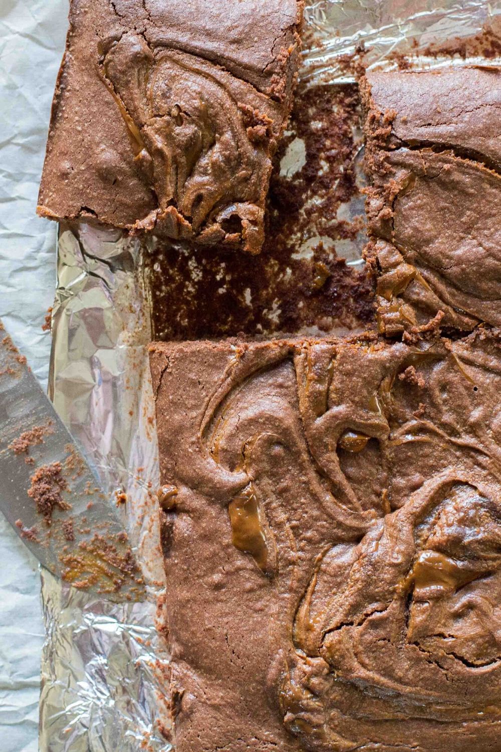 Brownies with Dulce de Leche