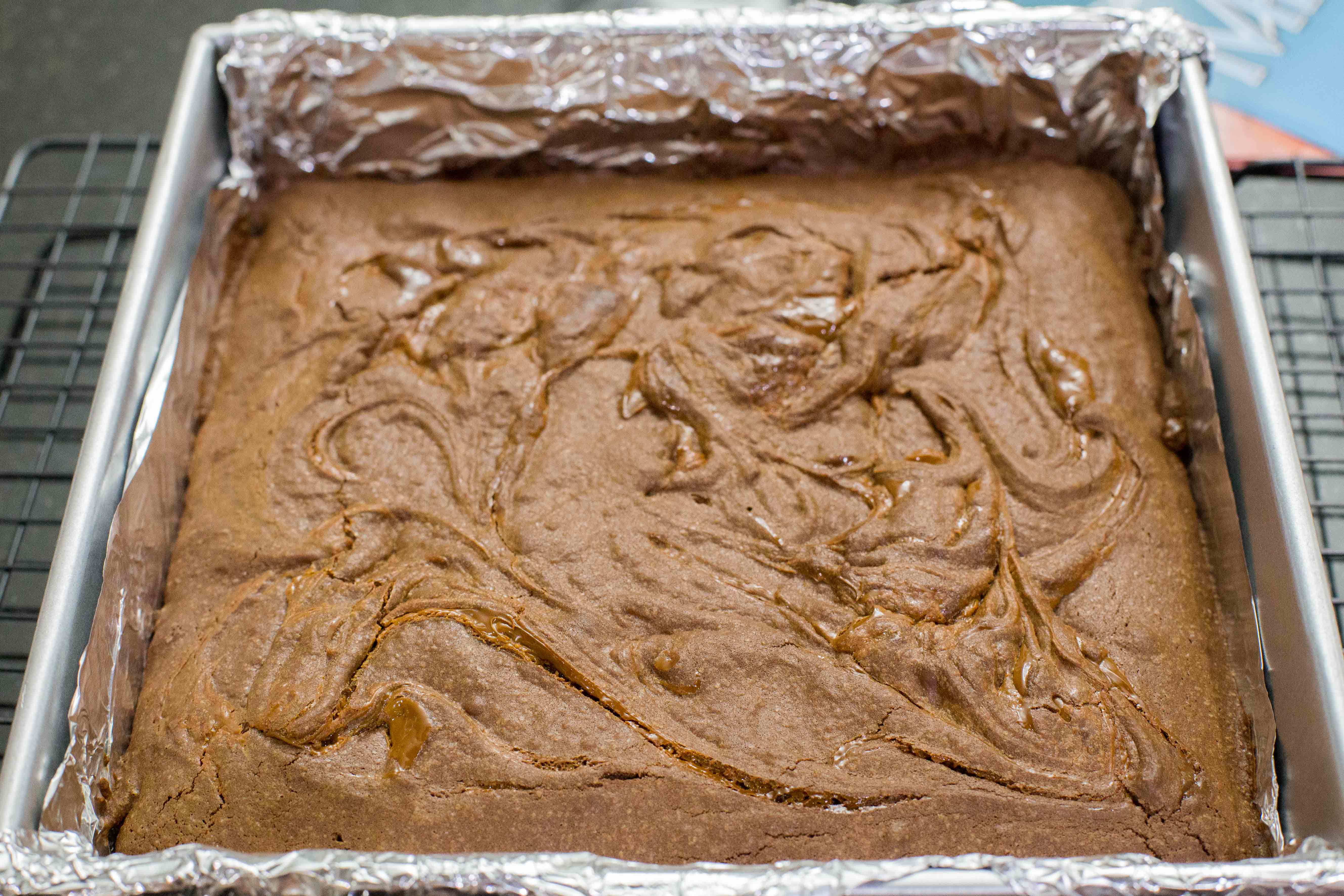 Brownies with Dulce de Leche