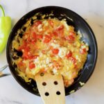 Scrambled Eggs with Tomatoes, Chilean recipe