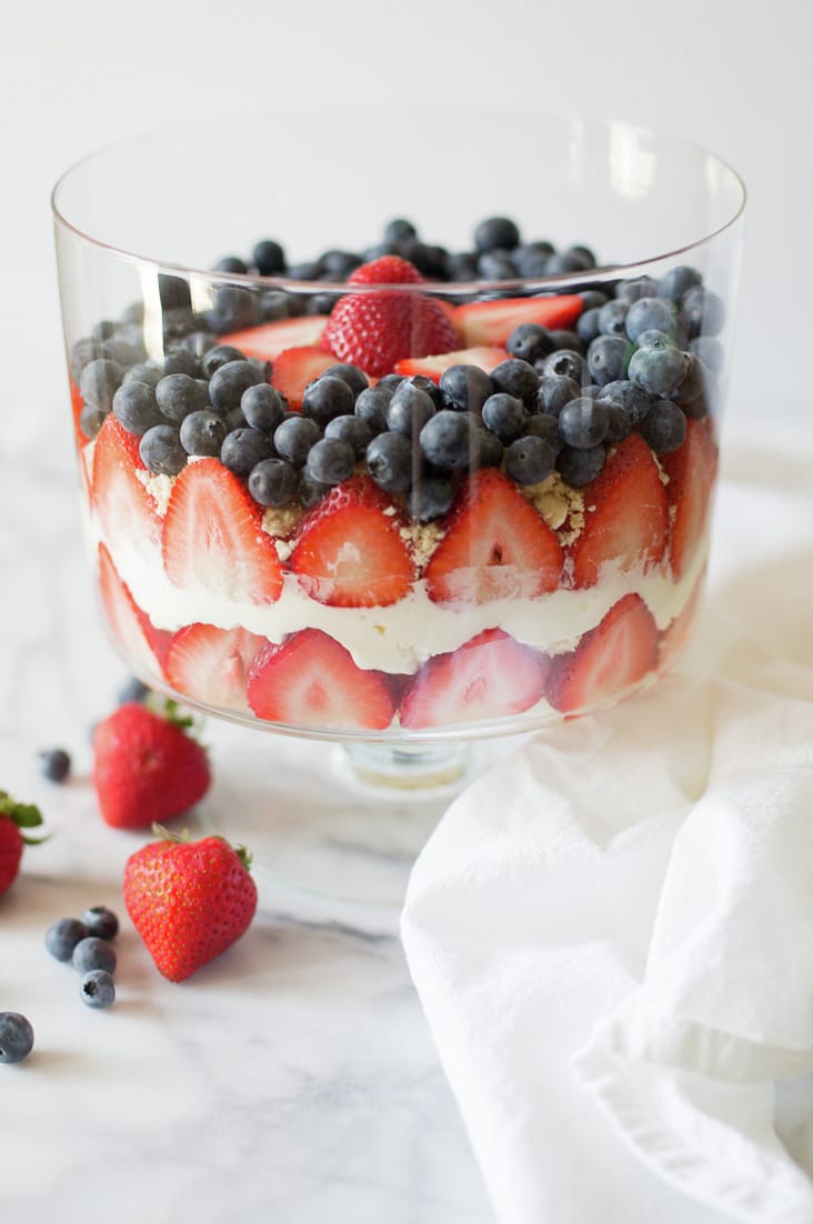 Strawberry Meringue Trifle