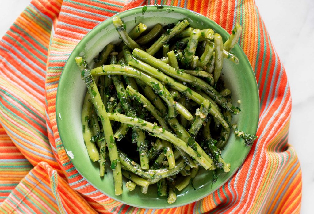 Garlicky Green Beans