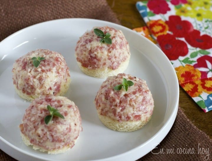 Salami Cheese Spread for sandwiches