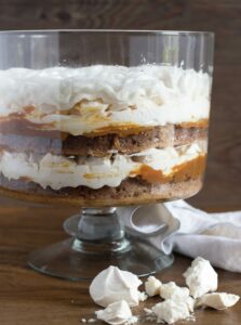 Walnut Dulce de Leche Meringue Trifle