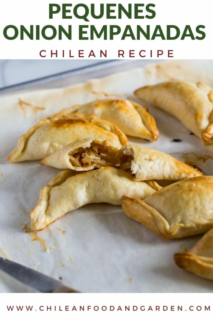 Chilean Pequenes or Onion Empanadas