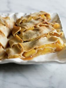 German Peach Strudel