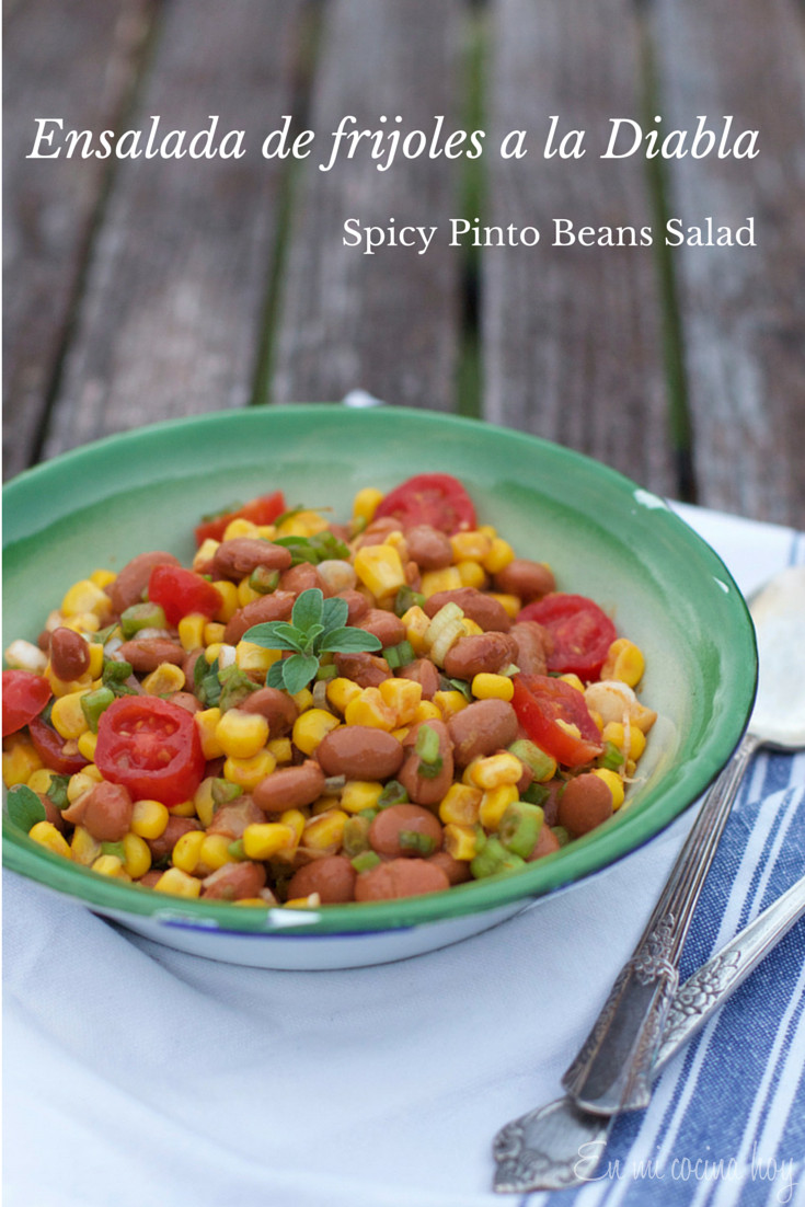 Spicy Pinto Beans Salad