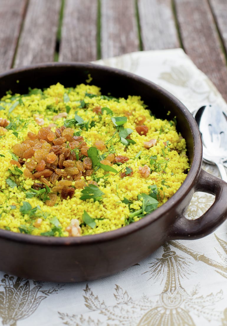 Raisin Couscous Salad