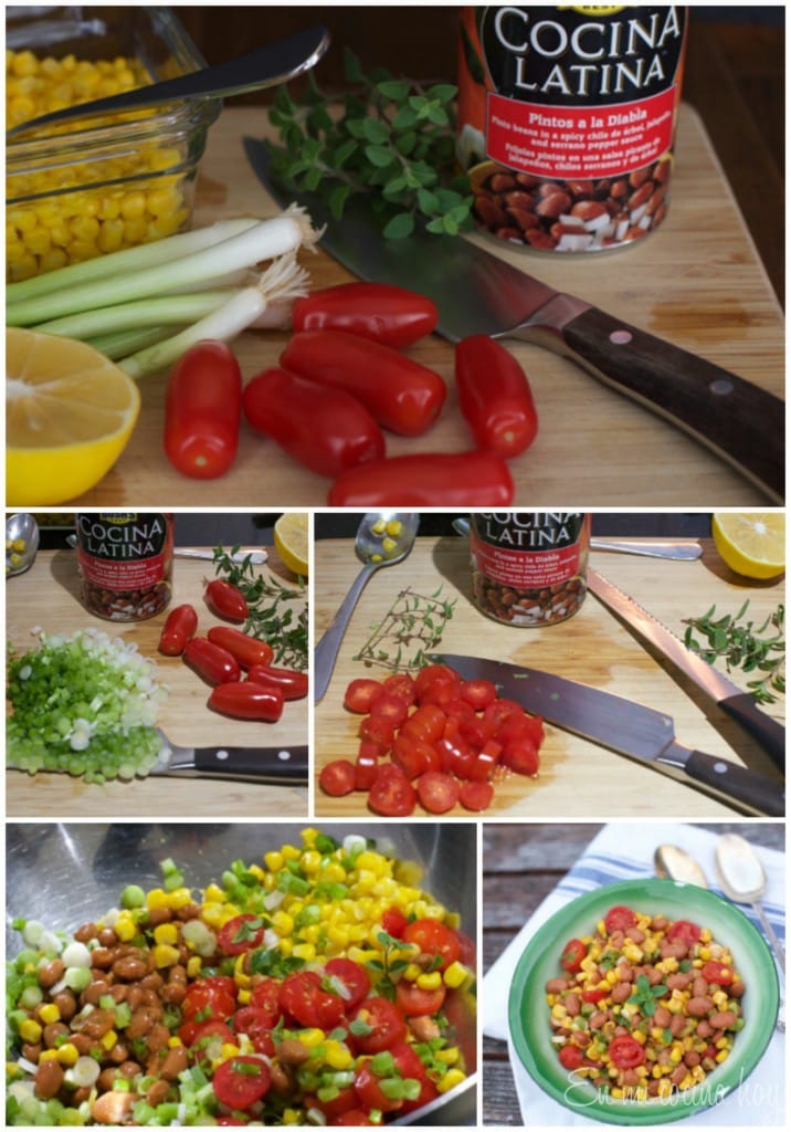 Spicy Pinto Beans Salad