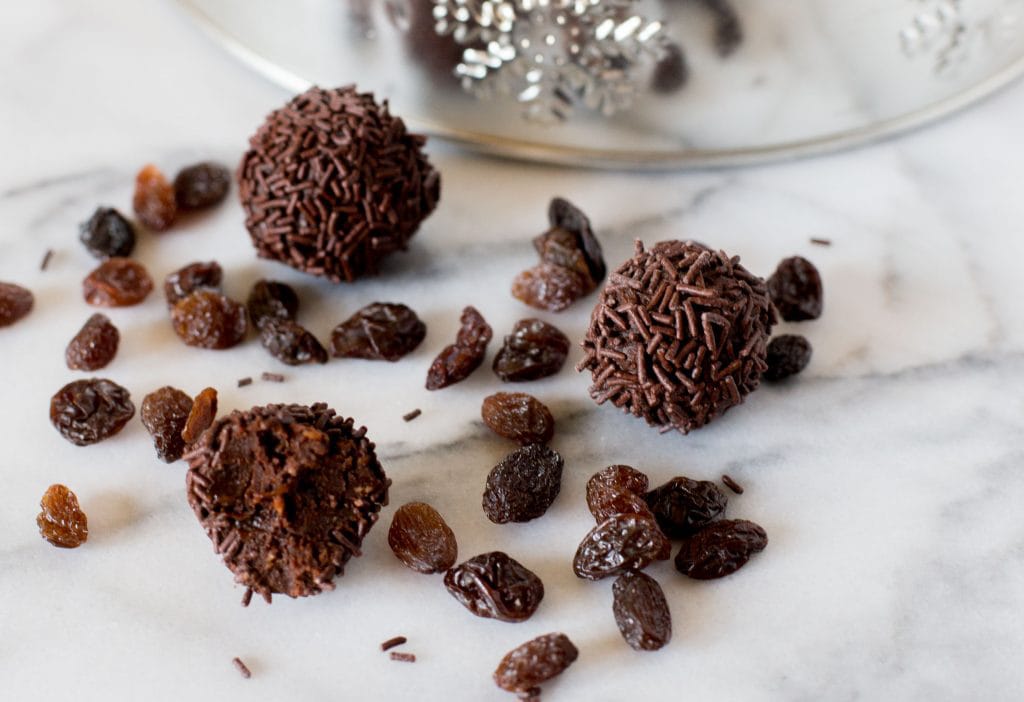 Rum Raisin Truffles