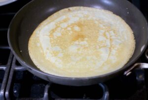 crepe in a pan