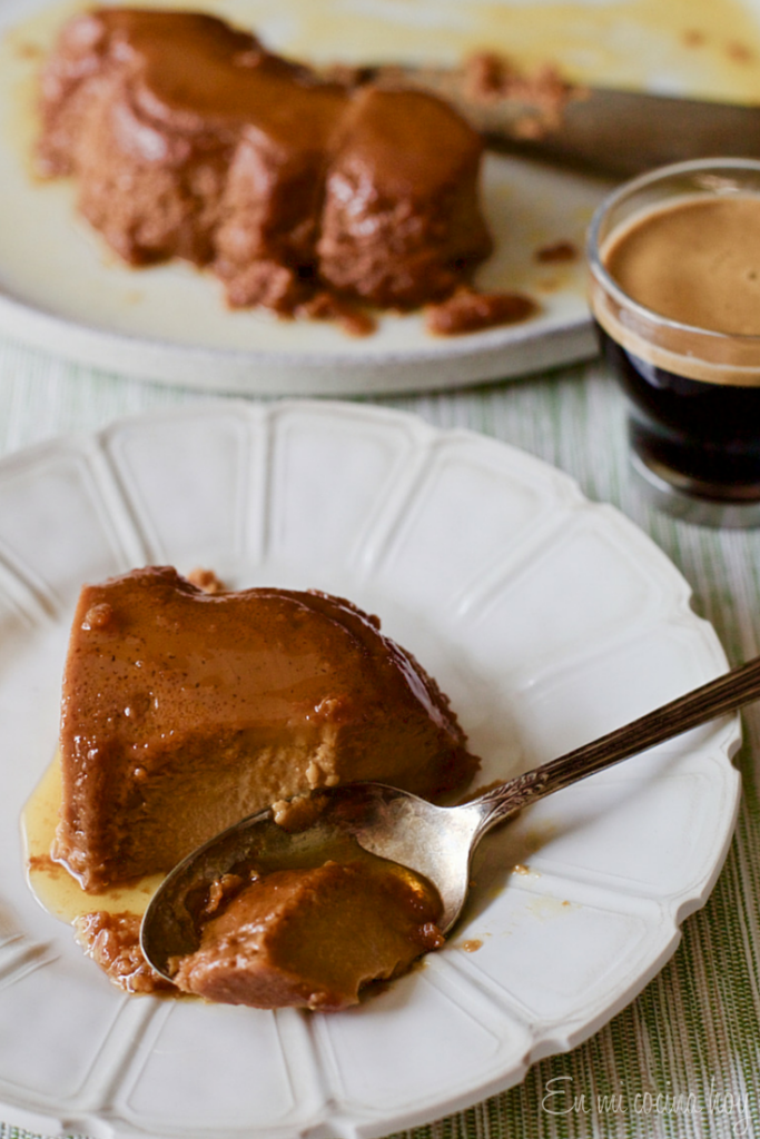 Leche asada de manjar