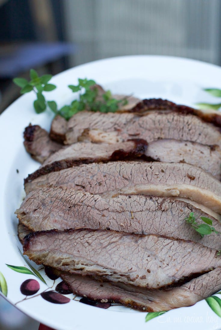 Chilean Plateada or Oven-Roasted Beef Brisket