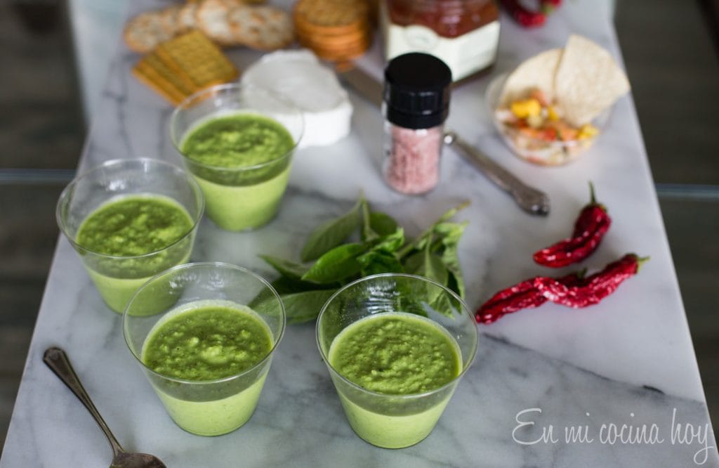 Pea Gazpacho