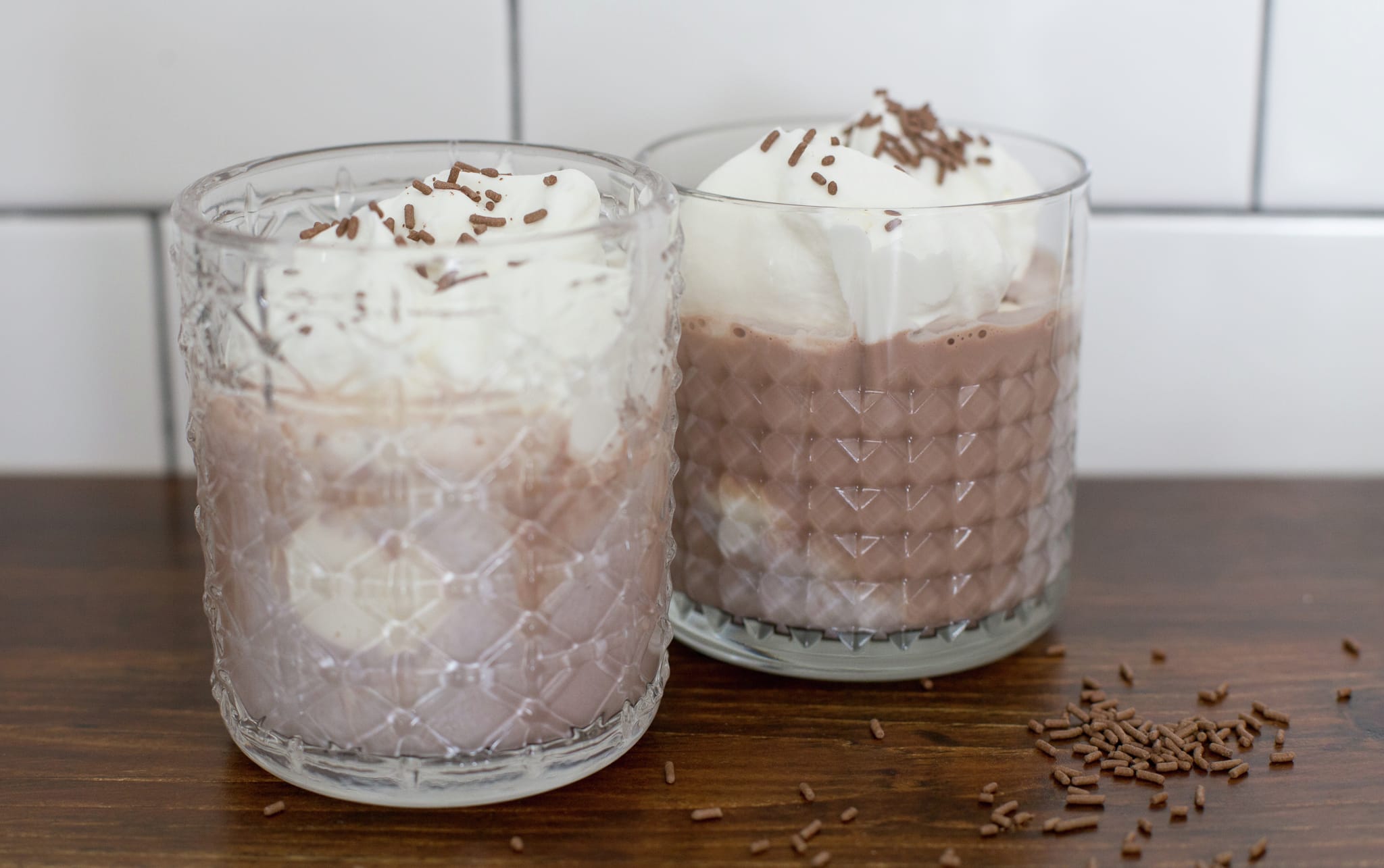 Iced Chocolate, Chilean recipe