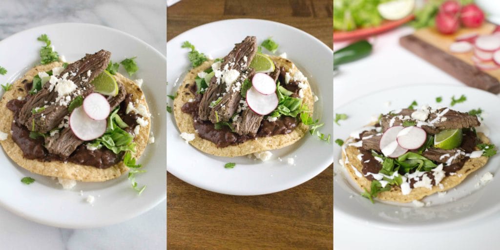 Mexican Fajita Tostada