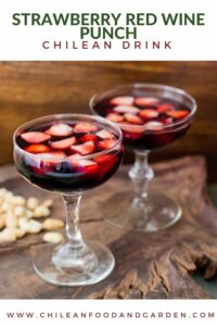 Strawberry Red Wine Punch