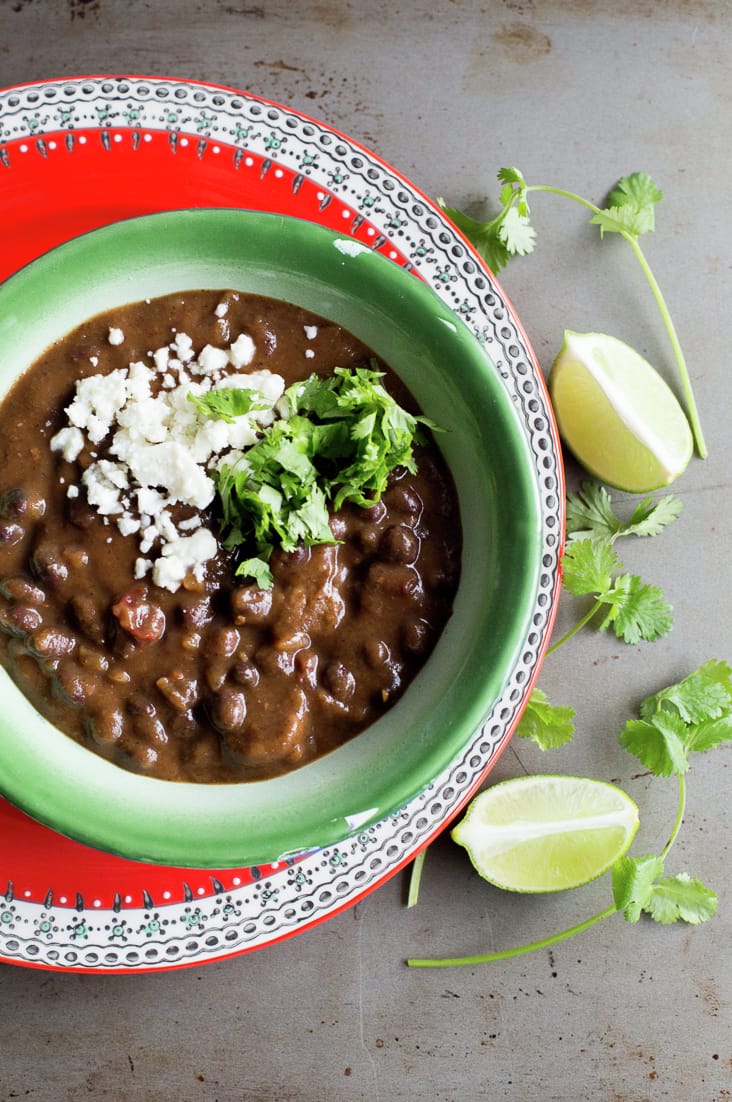 Chipotle Black Bean Chili with Chorizo. A delicious and hearty recipe with @bushsbeans #ad 