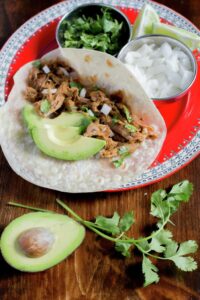 Authentic Pork Tacos or Tacos de Puerco