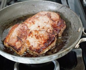 Garlic Sirloin Steak Bistec a la plancha con ajo