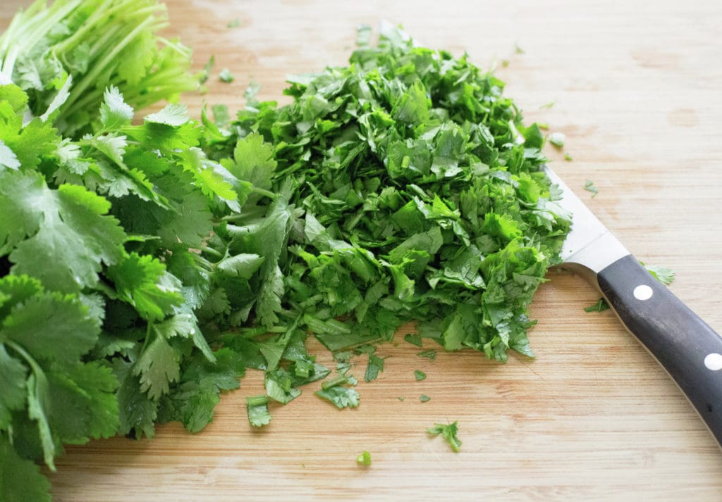 Chopped parsley