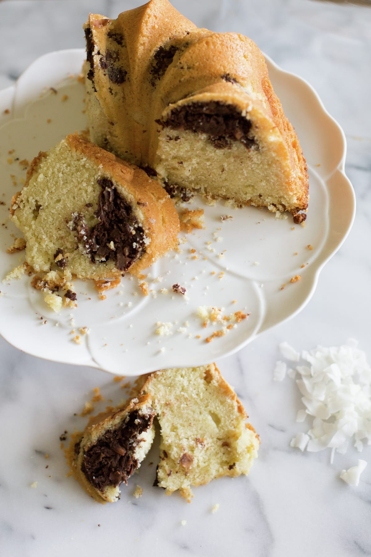 Chocolate Coconut Bundt Cake