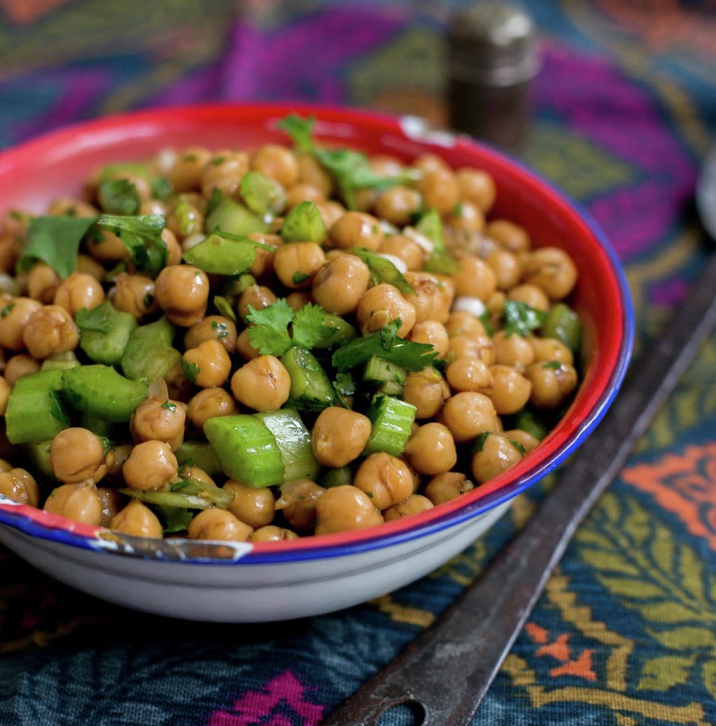 Ensalada de garbanzos