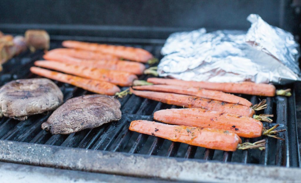 Zanahorias a la parrilla