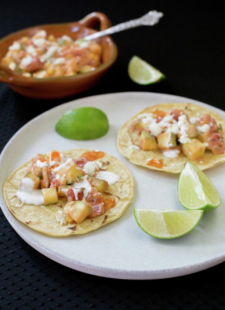 Calabacitas Tacos.