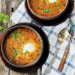 Valdiviano, Chilean onion soup