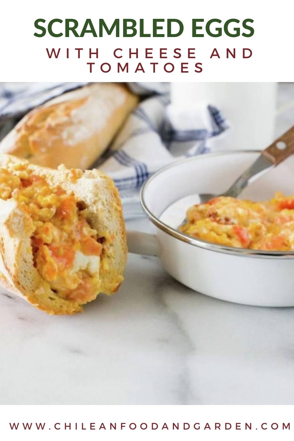 Scrambled Eggs With Cheese And Tomatoes Pilar S Chilean Food Garden Scrambled Eggs With Cheese And Tomatoes Pilar S Chilean Food Garden