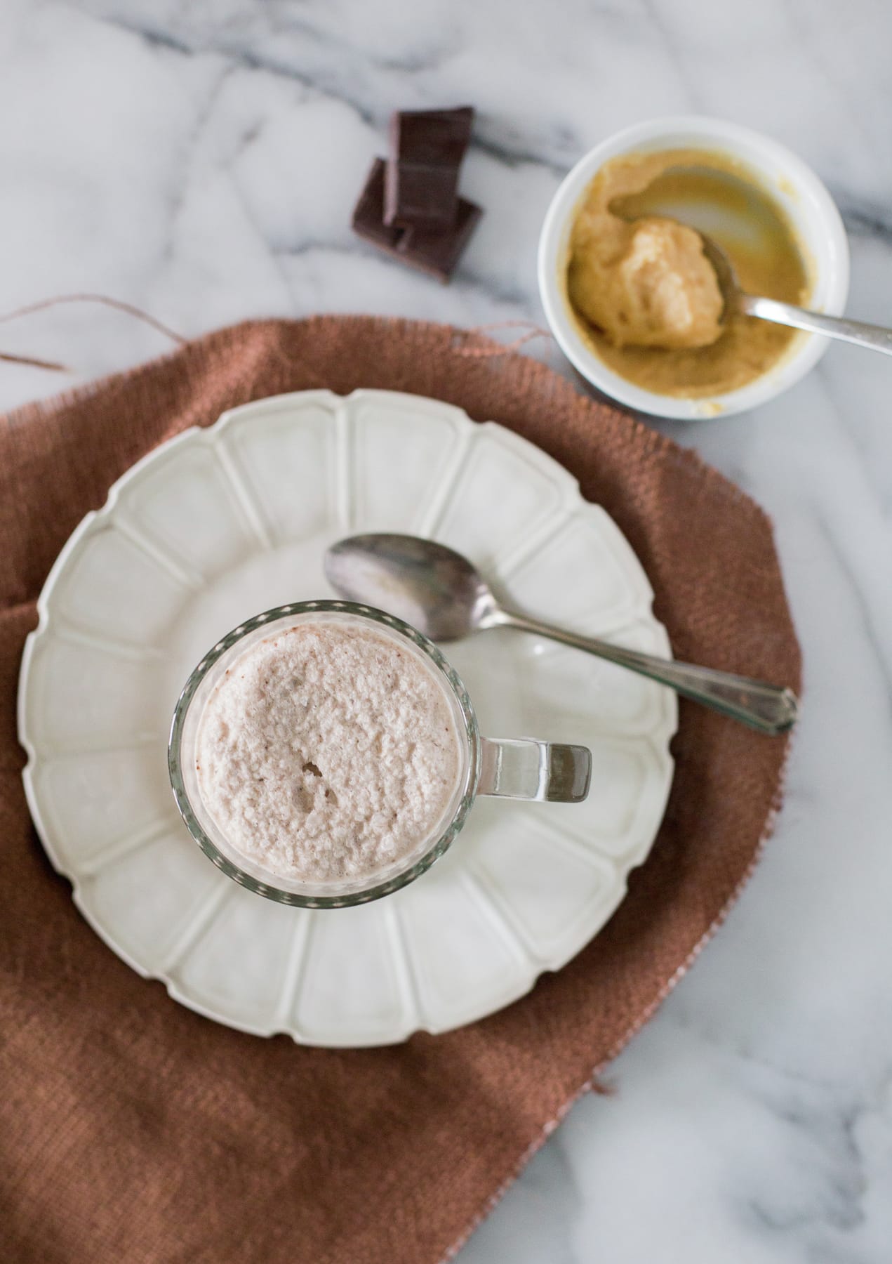 Chocolate Dulce de Leche Granita