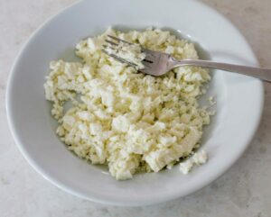 Crumbled queso fresco.