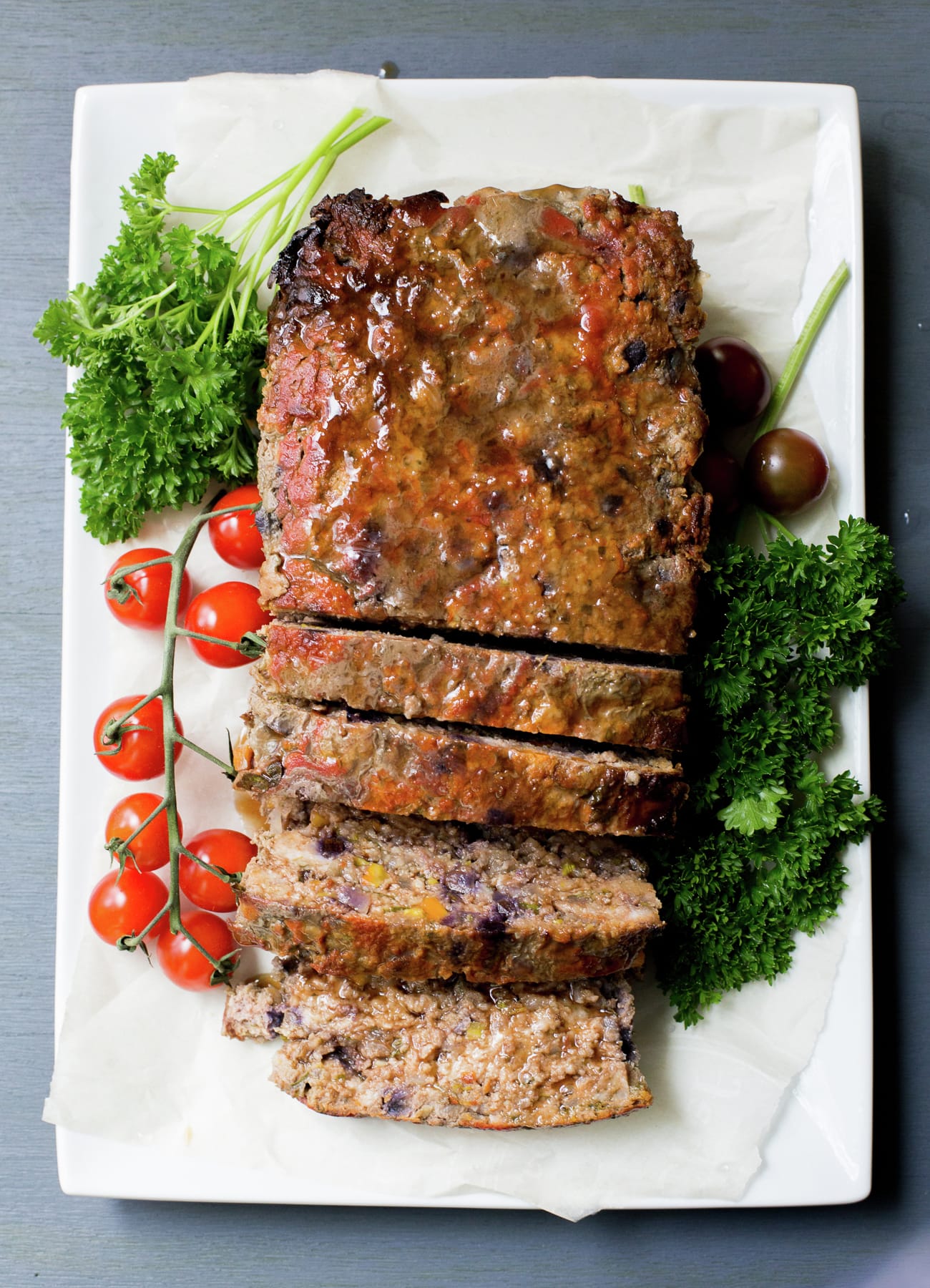 Healthy Meatloaf with Chard