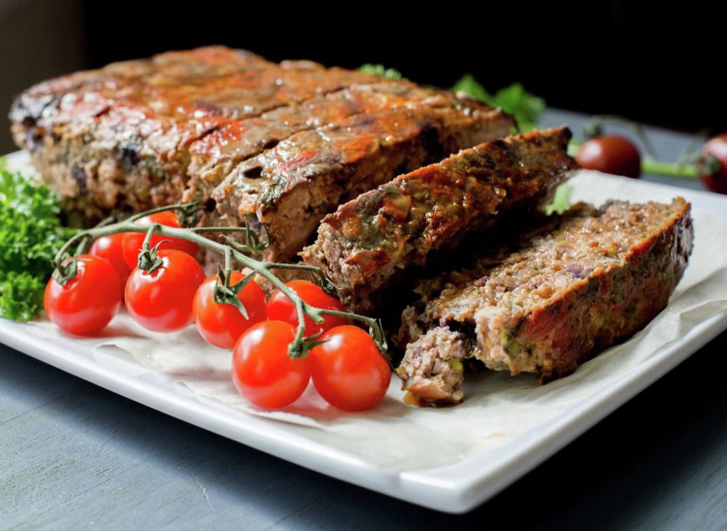 Healthy Meatloaf with Chard