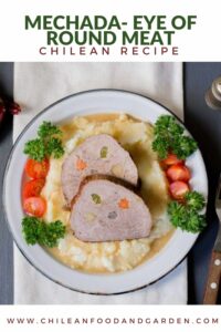 Chilean Eye of Round Pot Roast (Carne Mechada)