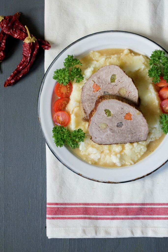 Chilean Eye of Round Pot Roast (Carne Mechada)