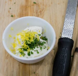 Ricotta sauce