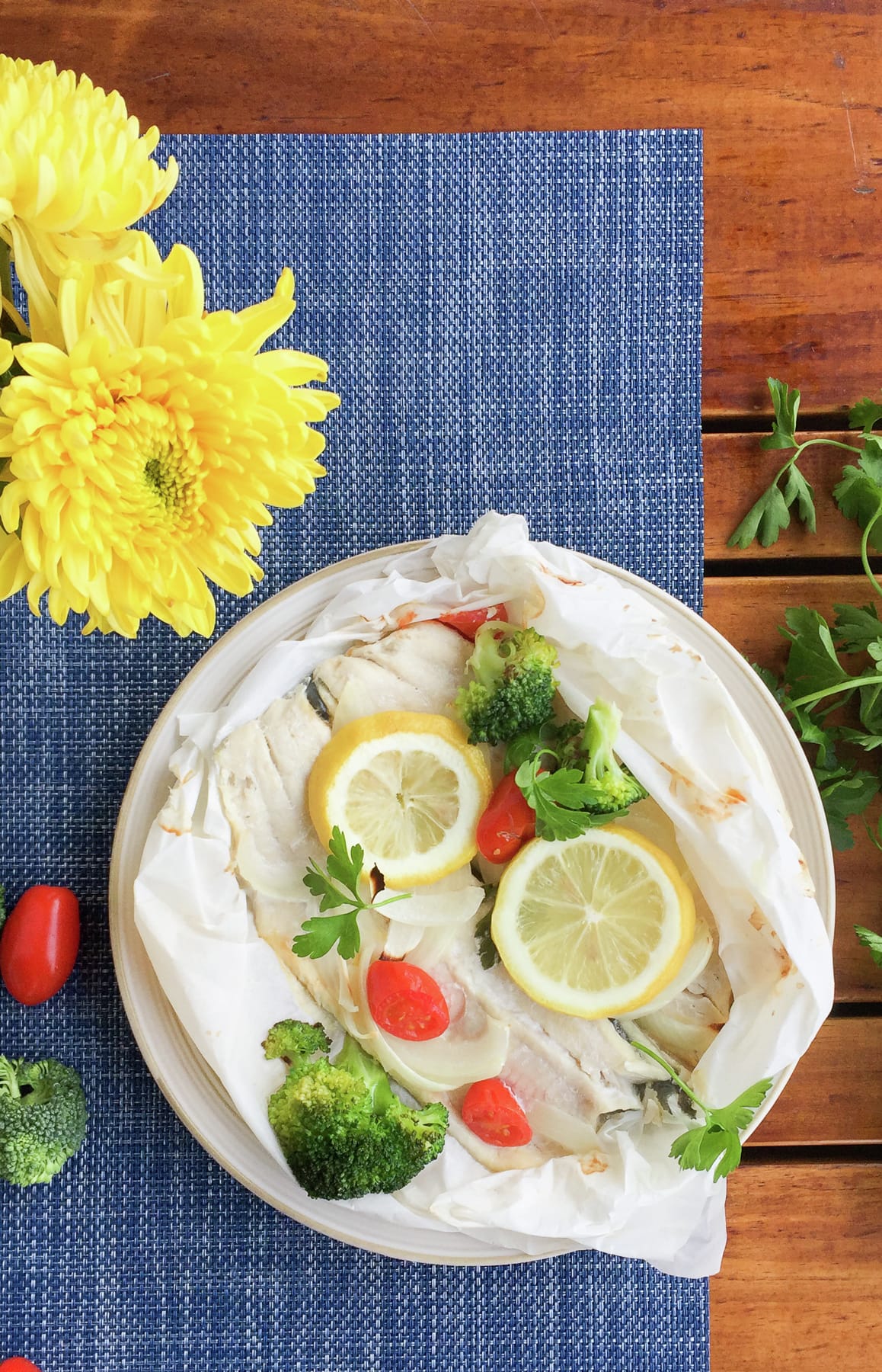 Chilean Trout in Parchment