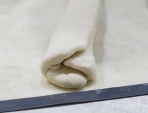 Folded dough