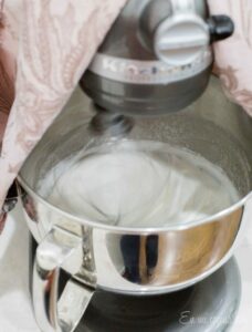 meringue on kitchenaid