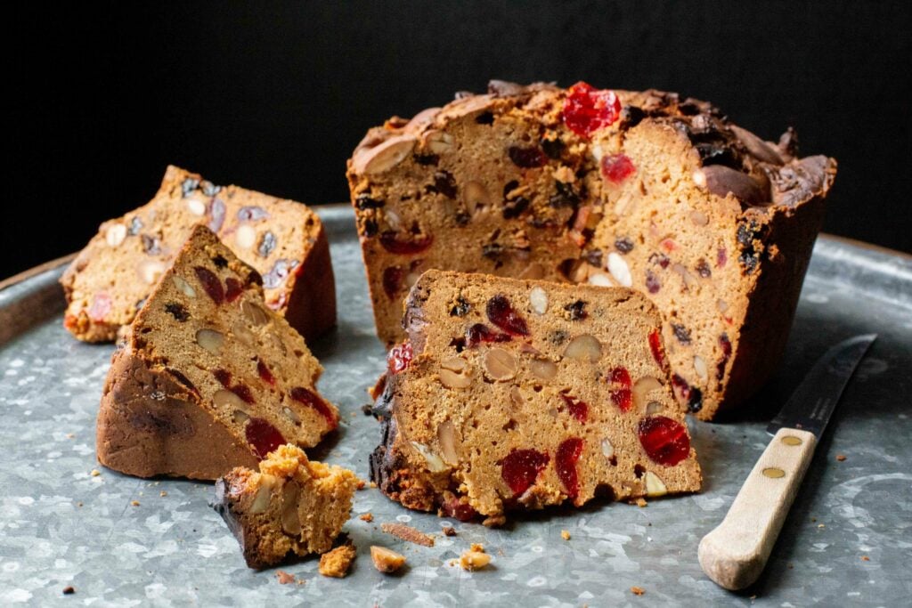 Pan de Pascua Chilean Dulce de leche Fruitcake