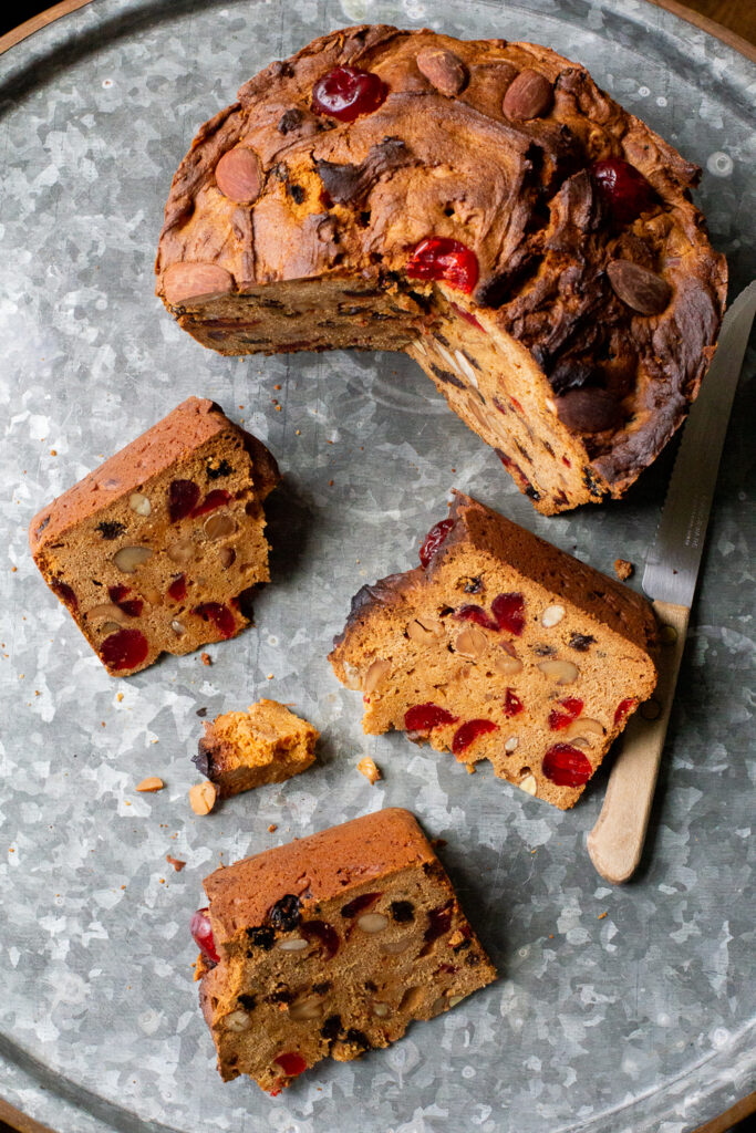 Chilean Dulce de Leche Fruitcake