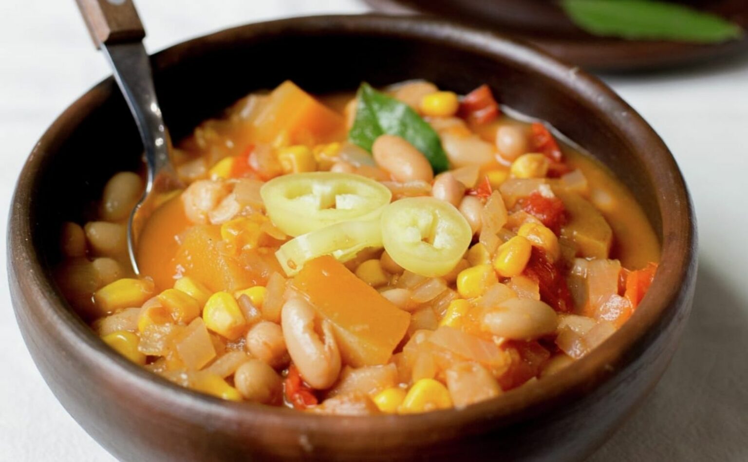 Chilean Bean Stew "Porotos Granados" Pilar's Chilean Food & Garden