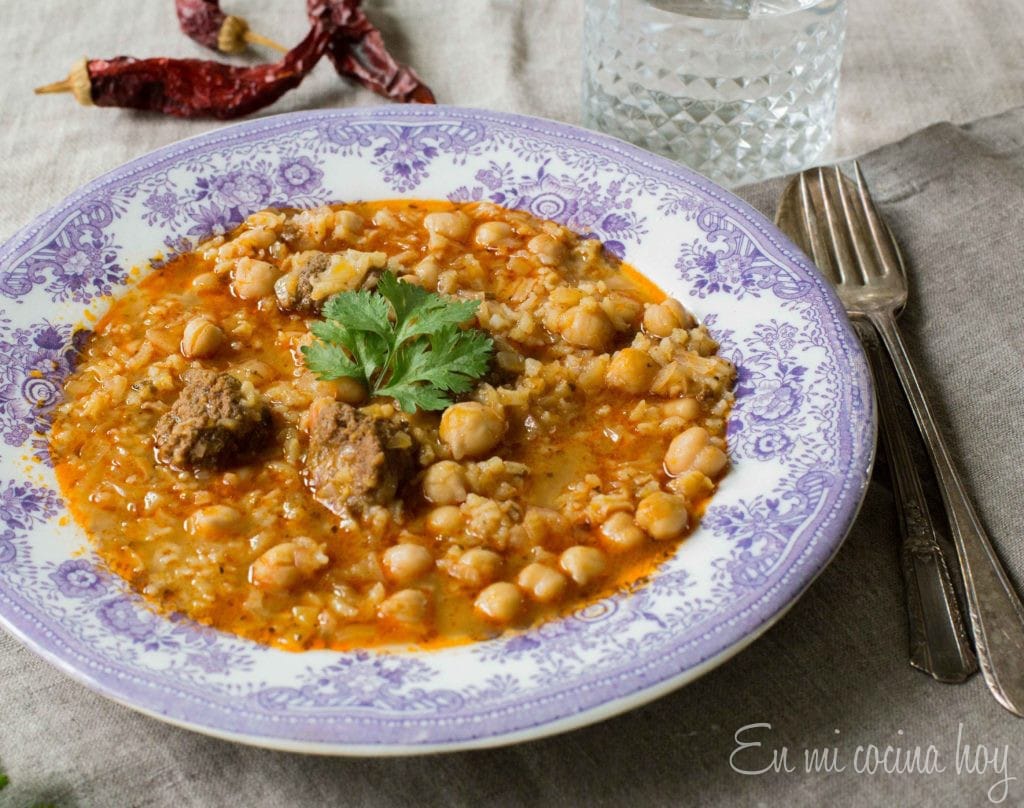 Chilean Chickpea Soup Sopa de Garbanzos
