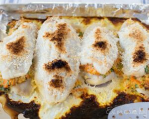 Pescado Relleno Chilean Baked Stuffed Fish