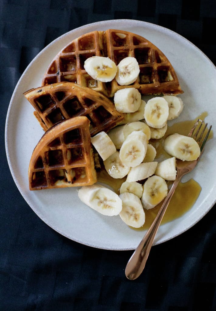 Easy Whole Wheat Waffles