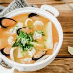 Chilean Seafood Soup Caldillo de Mariscos