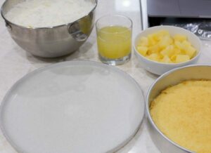 Filling for pineapple cake