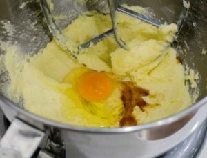 Dough for high tea cookies