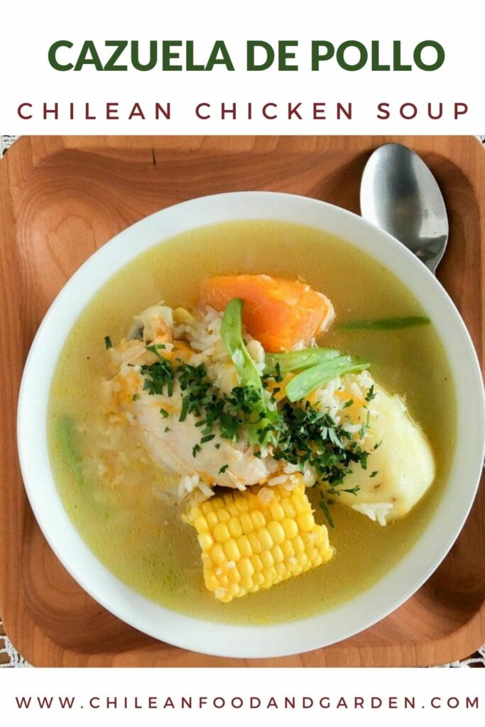 Cazuela de Pollo, Chilean Chicken Soup